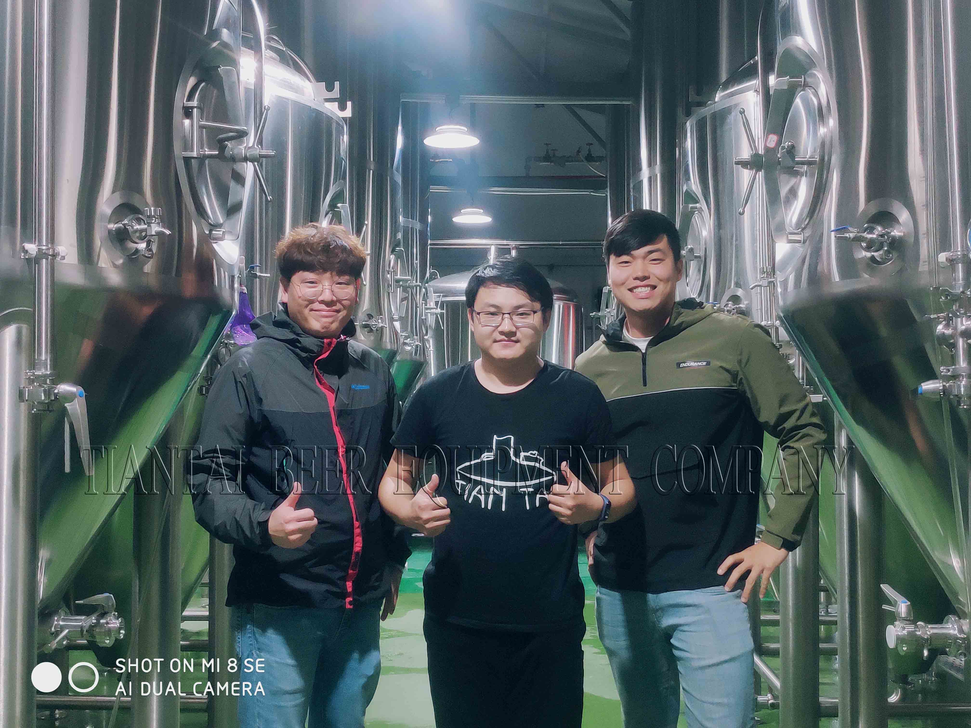 2000L brewery in Korea